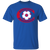 Connecticut Bicentennials T-shirt Classic NASL Soccer color Royal Blue