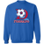 Dallas Tornado Sweatshirt Classic Crewneck NASL Soccer color Royal Blue Dallas Tornado Sweatshirt Classic Crewneck NASL Soccer color Royal Blue