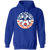 Edmonton Drillers Hoodie Pullover Classic NASL Soccer color Royal Blue Edmonton Drillers Hoodie Pullover Classic NASL Soccer color Royal Blue