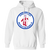 Hartford Bicentennials Hoodie Pullover Classic NASL Soccer color White