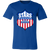 Houston Stars T-shirt Premium NASL Soccer color Royal Blue Houston Stars T-shirt Premium NASL Soccer color Royal Blue