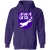 Miami Gatos Hoodie Pullover Classic NASL Soccer color Purple Miami Gatos Hoodie Pullover Classic NASL Soccer color Purple