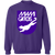 Miami Gatos Sweatshirt Classic Crewneck NASL Soccer color Purple Miami Gatos Sweatshirt Classic Crewneck NASL Soccer color Purple