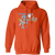 Minnesota Kicks Hoodie Pullover Classic NASL Soccer color Orange Minnesota Kicks Hoodie Pullover Classic NASL Soccer color Orange