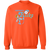 Minnesota Kicks Sweatshirt Classic Crewneck NASL Soccer color Orange Minnesota Kicks Sweatshirt Classic Crewneck NASL Soccer color Orange