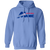 Montreal Manic Hoodie Pullover Classic NASL Soccer color Carolina Blue Montreal Manic Hoodie Pullover Classic NASL Soccer color Carolina Blue