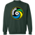 New York Cosmos Sweatshirt Classic Crewneck NASL Soccer color Forest Green New York Cosmos Sweatshirt Classic Crewneck NASL Soccer color Forest Green