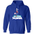 San Antonio Thunder Hoodie Pullover Classic NASL Soccer color Royal Blue San Antonio Thunder Hoodie Pullover Classic NASL Soccer color Royal Blue
