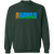 Team Hawaii Sweatshirt Classic Crewneck NASL Soccer color Forest Green Team Hawaii Sweatshirt Classic Crewneck NASL Soccer color Forest Green