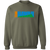 Team Hawaii Sweatshirt Classic Crewneck NASL Soccer color Military Green Team Hawaii Sweatshirt Classic Crewneck NASL Soccer color Military Green