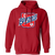 Toronto Blizzard Hoodie Pullover Classic NASL Soccer color Red Toronto Blizzard Hoodie Pullover Classic NASL Soccer color Red