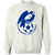 Toronto City Falcons Sweatshirt Classic Crewneck NASL Soccer color White Toronto City Falcons Sweatshirt Classic Crewneck NASL Soccer color White