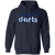 Washington Darts Hoodie Pullover Classic NASL Soccer color Navy Blue