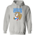 Carolina Cougars Hoodie Pullover Classic ABA Basketball color Ash Grey Carolina Cougars Hoodie Pullover Classic ABA Basketball color Ash Grey