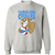 Carolina Cougars Sweatshirt Classic Crewneck ABA Basketball color Ash Grey