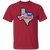 Dallas Chaparrals T-shirt Classic ABA Basketball color Cardinal Red Dallas Chaparrals T-shirt Classic ABA Basketball color Cardinal Red