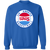 Los Angeles Stars Sweatshirt Classic Crewneck ABA Basketball color Royal Blue Los Angeles Stars Sweatshirt Classic Crewneck ABA Basketball color Royal Blue