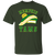 Memphis Tams T-shirt Classic ABA Basketball color Forest Green