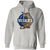 Minnesota Muskies Hoodie Pullover Classic ABA Basketball color Ash Grey