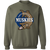 Minnesota Muskies Sweatshirt Classic Crewneck ABA Basketball color Military Green