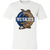 Minnesota Muskies T-shirt Premium ABA Basketball color White Minnesota Muskies T-shirt Premium ABA Basketball color White