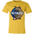 Minnesota Muskies T-shirt Premium ABA Basketball color Maize Yellow Minnesota Muskies T-shirt Premium ABA Basketball color Maize Yellow