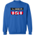 New Jersey Americans Sweatshirt Classic Crewneck ABA Basketball color Royal Blue New Jersey Americans Sweatshirt Classic Crewneck ABA Basketball color Royal Blue