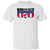New Jersey Americans T-shirt Classic ABA Basketball color White New Jersey Americans T-shirt Classic ABA Basketball color White
