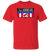 New Jersey Americans T-shirt Classic ABA Basketball color Red New Jersey Americans T-shirt Classic ABA Basketball color Red
