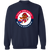New Orleans Buccaneers Sweatshirt Classic Crewneck ABA Basketball color Navy Blue New Orleans Buccaneers Sweatshirt Classic Crewneck ABA Basketball color Navy Blue