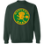 Oakland Oaks Sweatshirt Classic Crewneck ABA Basketball color Forest Green Oakland Oaks Sweatshirt Classic Crewneck ABA Basketball color Forest Green