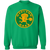 Oakland Oaks Sweatshirt Classic Crewneck ABA Basketball color Irish Green Oakland Oaks Sweatshirt Classic Crewneck ABA Basketball color Irish Green