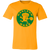 Oakland Oaks ABA T-shirt Premium American Basketball Association Team Tee color Gold