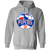Pittsburgh Pipers Hoodie Pullover Classic ABA Basketball color Sport Grey Pittsburgh Pipers Hoodie Pullover Classic ABA Basketball color Sport Grey