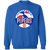 Pittsburgh Pipers Sweatshirt Classic Crewneck ABA Basketball color Royal Blue Pittsburgh Pipers Sweatshirt Classic Crewneck ABA Basketball color Royal Blue