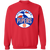 Pittsburgh Pipers Sweatshirt Classic Crewneck ABA Basketball color Red Pittsburgh Pipers Sweatshirt Classic Crewneck ABA Basketball color Red