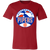 Pittsburgh Pipers T-shirt Premium ABA Basketball color Canvas Red