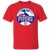 Pittsburgh Pipers T-shirt Classic ABA Basketball Team Tee color Red