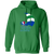 San Diego Sails Hoodie Pullover Classic ABA Basketball color Kelly Green San Diego Sails Hoodie Pullover Classic ABA Basketball color Kelly Green