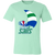 San Diego Sails T-shirt Premium ABA Basketball color Heather Mint San Diego Sails T-shirt Premium ABA Basketball color Heather Mint