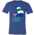San Diego Sails T-shirt Premium ABA Basketball color Royal Blue San Diego Sails T-shirt Premium ABA Basketball color Royal Blue