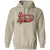St. Louis Spirits Hoodie Pullover Classic ABA Basketball color Sand St. Louis Spirits Hoodie Pullover Classic ABA Basketball color Sand