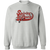St. Louis Spirits Sweatshirt Classic Crewneck ABA Basketball color Sport Grey St. Louis Spirits Sweatshirt Classic Crewneck ABA Basketball color Sport Grey