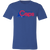Washington Caps T-shirt Premium ABA Basketball color Royal Blue Washington Caps T-shirt Premium ABA Basketball color Royal Blue