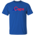 Washington Caps T-shirt Classic ABA Basketball color Royal Blue Washington Caps T-shirt Classic ABA Basketball color Royal Blue