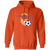 California Sunshine Hoodie Pullover Classic ASL Soccer color Orange