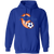 California Sunshine Hoodie Pullover Classic ASL Soccer color Royal Blue