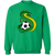 Cleveland Cobras Sweatshirt Classic Crewneck ASL Soccer color Irish Green Cleveland Cobras Sweatshirt Classic Crewneck ASL Soccer color Irish Green
