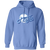 Columbus Magic Hoodie Pullover Classic ASL Soccer color Carolina Blue Columbus Magic Hoodie Pullover Classic ASL Soccer color Carolina Blue