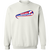 Dallas Americans Sweatshirt Classic Crewneck ASL Soccer color White